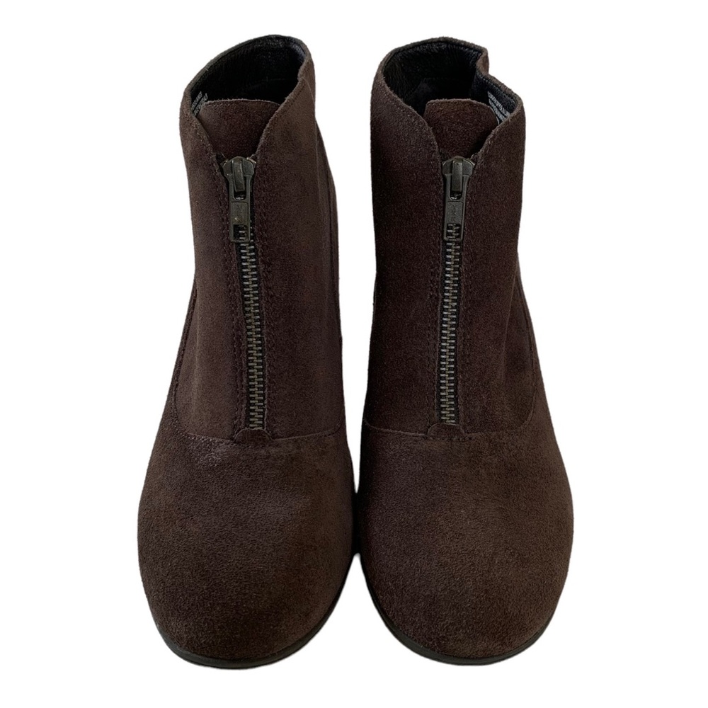 Born Brown Suede Ankle Boots (Boho Fall Festival Hippie Indie Luxe Preppy Retro)
